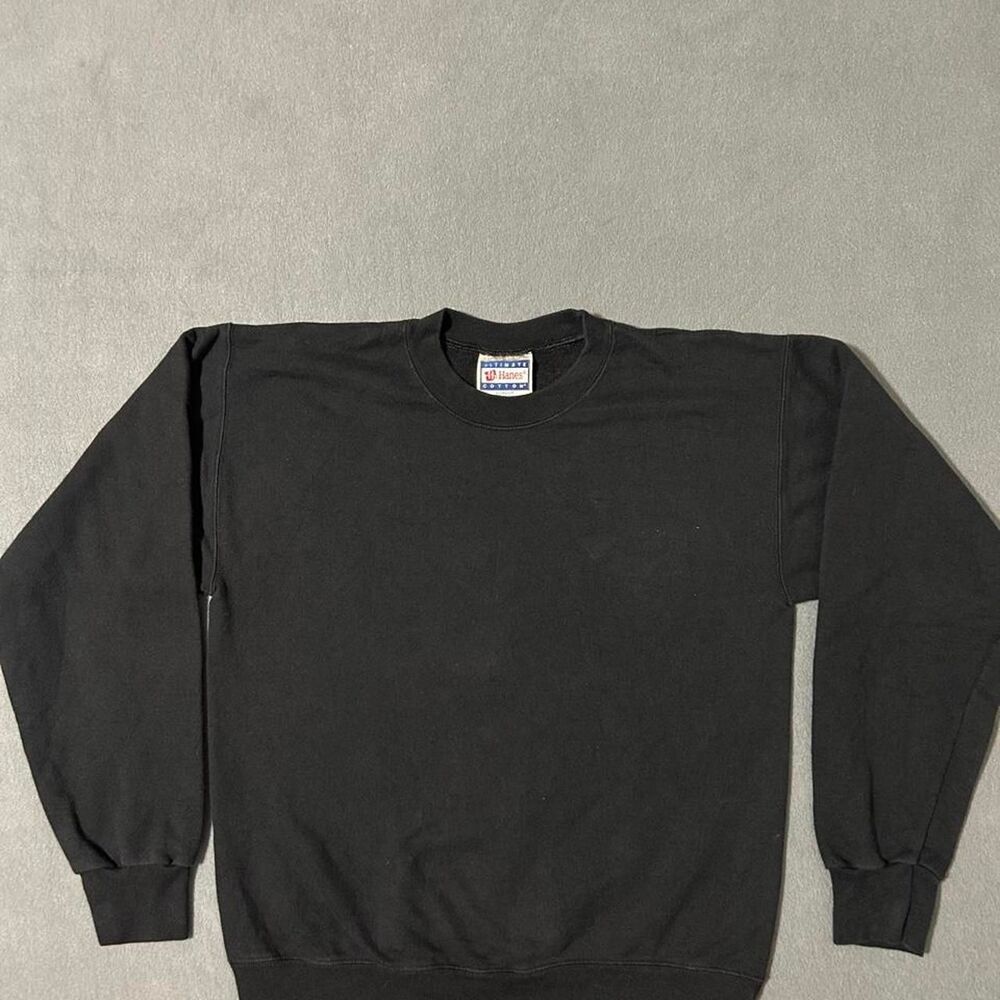Hanes Men's Black Sweatshirt